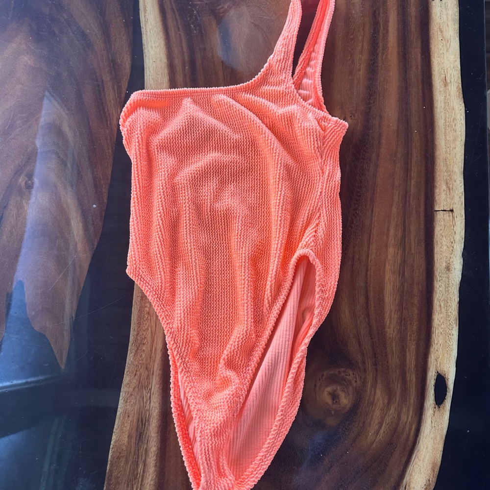 Orange one piece Bikini brand new